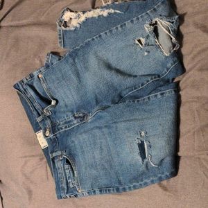 Free People Distressed Jeans